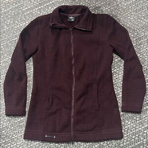 Mckinley | Burgundy Long Knit Shacket